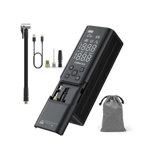 Picture of Cordless Tyre Inflator Air Compressor – 150 PSI Portable Electric Bike Pump