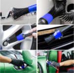 Picture of  Car Cleaning Kit 12PCS Car Detailing Kit Wheel Cleaning Brush Tyre Brush Wire Brush Exterior and Interior car washing set