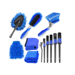 Picture of  Car Cleaning Kit 12PCS Car Detailing Kit Wheel Cleaning Brush Tyre Brush Wire Brush Exterior and Interior car washing set