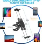 Picture of Spin Bike Tablet Holder Mount, Phone iPad Holder Stand Exercise Bike Handlebar Mount For Stationary Bicycle