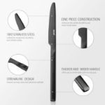 Picture of  Travel Cutlery Set - Portable Camping Flatware Set for 1, Durable 18/0 Stainless Steel & Chic Carry Case