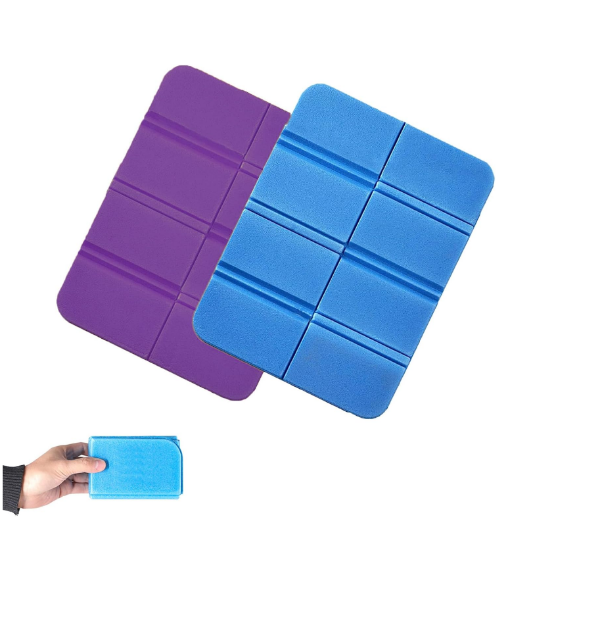 Picture of 2pcs Folding Sit Mats Portable Waterproof Hiking Seat Pad,Moisture-Proof Folding Seat Mat