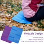 Picture of 2pcs Folding Sit Mats Portable Waterproof Hiking Seat Pad,Moisture-Proof Folding Seat Mat