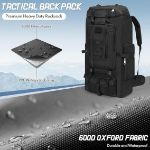 Picture of 100L Hiking Camping Backpack Men Women Waterproof Large Capacity Hiking Rucksack Travel Backpack Outdoor Sport Travel Daypack Bag