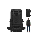 Picture of 100L Hiking Camping Backpack Men Women Waterproof Large Capacity Hiking Rucksack Travel Backpack Outdoor Sport Travel Daypack Bag