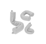 Picture of Twist Memory Foam Travel Pillow for Neck, Chin, Lumbar and Leg Support - for Traveling 