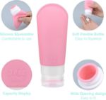 Picture of 16 Pack Travel Bottles for Toiletries,  Leak Proof Refillable Silicone Travel Containers Squeezable Travel Accessories