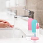 Picture of 16 Pack Travel Bottles for Toiletries,  Leak Proof Refillable Silicone Travel Containers Squeezable Travel Accessories