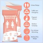 Picture of Disposable Urinal Bag, 12 Pcs 800ML Emergency Urine Bag, Unisex Urinal Bag, Portable Camping Pee Bag, Travel Urine Bag 