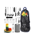 Picture of 23-Piece Camping Cooking Utensils Set – Portable BBQ & Outdoor Kitchen Gear for Camping, Travel, Picnics, and Grilling