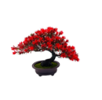 Picture of Artificial Bonsai Tree Realistic Artificial Japanese Juniper Tree Fake Plants - Decorative Artificial Trees Faux Plants Potted for Home Office