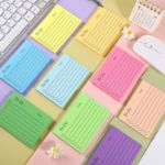 Picture of 9 Pack to Do List Sticky Notes, Self-Stick Sticky Notes, Colorful Sticky Notes Pad with Lines, Do List Notepads for School Office 