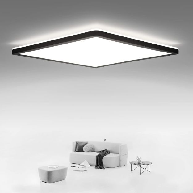 Picture of 28W Square LED Ceiling Light, IP44 Waterproof - Ideal for Bathroom, Office, Kitchen & Bedroom Ceiling Lighting