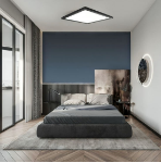 Picture of 28W Square LED Ceiling Light, IP44 Waterproof - Ideal for Bathroom, Office, Kitchen & Bedroom Ceiling Lighting