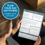 Picture of Daily Planner Desk Pad – A4 Size - 100 Undated Tear Off Sheets 120gsm Thick Paper - To Do Checklist Notes for Home Business Office