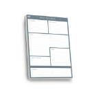 Picture of Daily Planner Desk Pad – A4 Size - 100 Undated Tear Off Sheets 120gsm Thick Paper - To Do Checklist Notes for Home Business Office