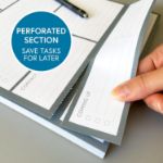 Picture of Daily Planner Desk Pad – A4 Size - 100 Undated Tear Off Sheets 120gsm Thick Paper - To Do Checklist Notes for Home Business Office