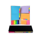 Picture of Sticky Note Set, 402 Sheets Self-Stick Divider Memo Notes Pads Bookmark Writing Label Colourful Markers Bookmark with PET Index Lable