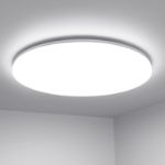 Picture of 24W LED Bathroom Ceiling Light, 2400lm, IP20 Waterproof, 5000K Daylight White, Flush Mount Round Light for Bathroom, Kitchen, Hallway, Garage