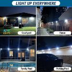 Picture of 78 LED Solar Motion Sensor Security Lights, Waterproof Solar Powered Outdoor Lighting - 3 Intelligent Modes, IP65, Easy Installation