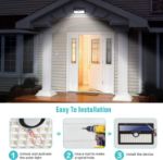 Picture of 78 LED Solar Motion Sensor Security Lights, Waterproof Solar Powered Outdoor Lighting - 3 Intelligent Modes, IP65, Easy Installation