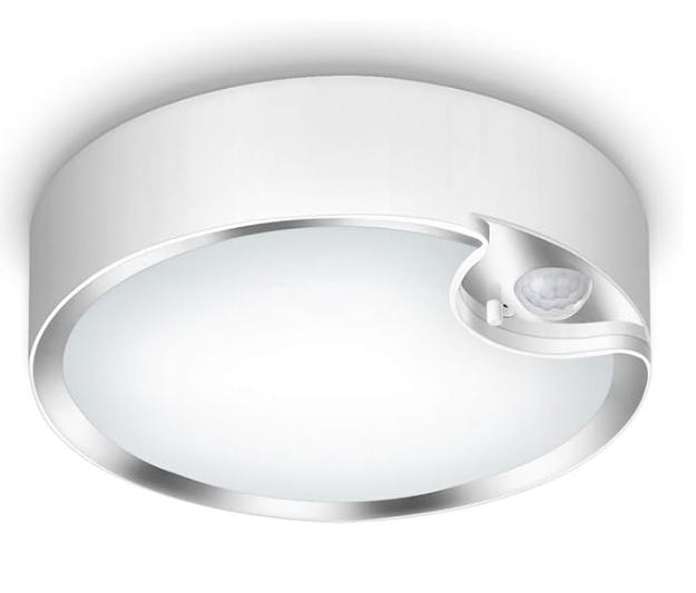 Picture of Ultra-Bright LED Motion Sensor Ceiling Light – Wireless Battery Operated, 400LM, Auto On/Off, Ideal for Bedroom, Hallway, Garage & Closet