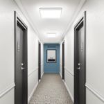 Picture of LED Bathroom Ceiling Lights – 18W, 6500K Daylight White, Ultra-Slim Modern Square for Kitchen, Living Room & Hallway