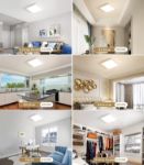Picture of LED Bathroom Ceiling Lights – 18W, 6500K Daylight White, Ultra-Slim Modern Square for Kitchen, Living Room & Hallway