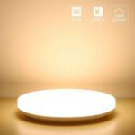 Picture of 24W LED Ceiling Light, 3000K Warm White, 2400lm, IP54 Waterproof, Flush Mount, Energy-Efficient, Ideal for Bathroom, Kitchen, Bedroom & Hallway