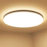 Picture of 24W LED Ceiling Light, 3000K Warm White, 2400lm, IP54 Waterproof, Flush Mount, Energy-Efficient, Ideal for Bathroom, Kitchen, Bedroom & Hallway