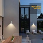 Picture of Stainless Steel Outdoor Wall Light, Modern Downlight, Waterproof IP44,, GU10 Compatible, Ideal for Garden, Patio & Porch