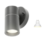 Picture of Outdoor Wall Light, Up Down Exterior Sconce, GU10 Base, IP44 Waterproof, Black Stainless Steel, Ideal for Garden, Patio & Porch