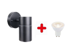 Picture of Outdoor Wall Light, Up Down Exterior Sconce, GU10 Base, IP44 Waterproof, Black Stainless Steel, Ideal for Garden, Patio & Porch