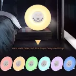 Picture of Sunrise Wake-Up Alarm Clock with Sunset Simulation – Dual Alarms, LED Bedside Night Light, USB Charging, Touch Control, Adjustable Brightness & Natural Sounds