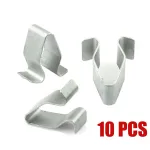Picture of 10x Metal Boot & Tailgate Interior Trim Panel Clips for VW Audi SEAT Skoda – OEM Replacement 3B9867289 & 4A0867276A – Durable Fasteners for Lining Panels