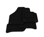 Picture of Tailored Car Floor Mats for Kia Sportage 2016 Onwards – 4PC Premium Black Carpet Set with Heelpad & Anti-Slip Backing – Custom Fit with Trim Colour Options & Fastening Clips – Made in UK