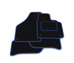 Picture of Tailored Car Floor Mats for Kia Sportage 2016 Onwards – 4PC Premium Black Carpet Set with Heelpad & Anti-Slip Backing – Custom Fit with Trim Colour Options & Fastening Clips – Made in UK