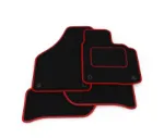 Picture of Tailored Car Floor Mats for Kia Sportage 2016 Onwards – 4PC Premium Black Carpet Set with Heelpad & Anti-Slip Backing – Custom Fit with Trim Colour Options & Fastening Clips – Made in UK