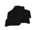 Picture of Tailored Car Floor Mats for Kia Sportage 2016 Onwards – 4PC Premium Black Carpet Set with Heelpad & Anti-Slip Backing – Custom Fit with Trim Colour Options & Fastening Clips – Made in UK