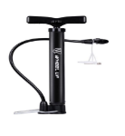 Picture of Portable Bike Floor Pump - 120PSI Auto-Switch Presta/Schrader Valve, Mini Bicycle Pump with Ball Needle & Ultra-Light Design