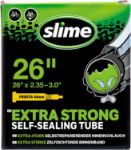 Picture of Slime Self-Sealing Bike Inner Tube (Presta Valve) – 2-Year Flat Protection, Instantly Seals Punctures Up to 3mm – Heavy-Duty, Eco-Friendly, No Mess Sealant Included 