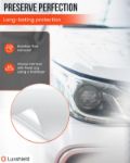 Picture of Luxshield Premium Paint Protection Film (12x100cm) – Clear Self-Adhesive Vinyl Wrap for Cars, Motorcycles & Bikes – Heavy Duty Scratch & UV Resistant Guard – German-Made Auto Body Shield