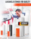 Picture of Luxshield Premium Paint Protection Film (12x100cm) – Clear Self-Adhesive Vinyl Wrap for Cars, Motorcycles & Bikes – Heavy Duty Scratch & UV Resistant Guard – German-Made Auto Body Shield