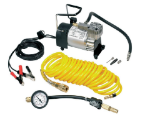 Picture of Ring RAC820 Heavy-Duty 12V Tyre Inflator – 180W Portable Air Compressor for Cars, 4x4, Caravans & Bikes – Fast Inflation, Auto Stop, Digital Gauge, LED Light & Storage Case 