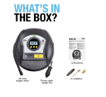 Picture of Ring RAC820 Heavy-Duty 12V Tyre Inflator – 180W Portable Air Compressor for Cars, 4x4, Caravans & Bikes – Fast Inflation, Auto Stop, Digital Gauge, LED Light & Storage Case 