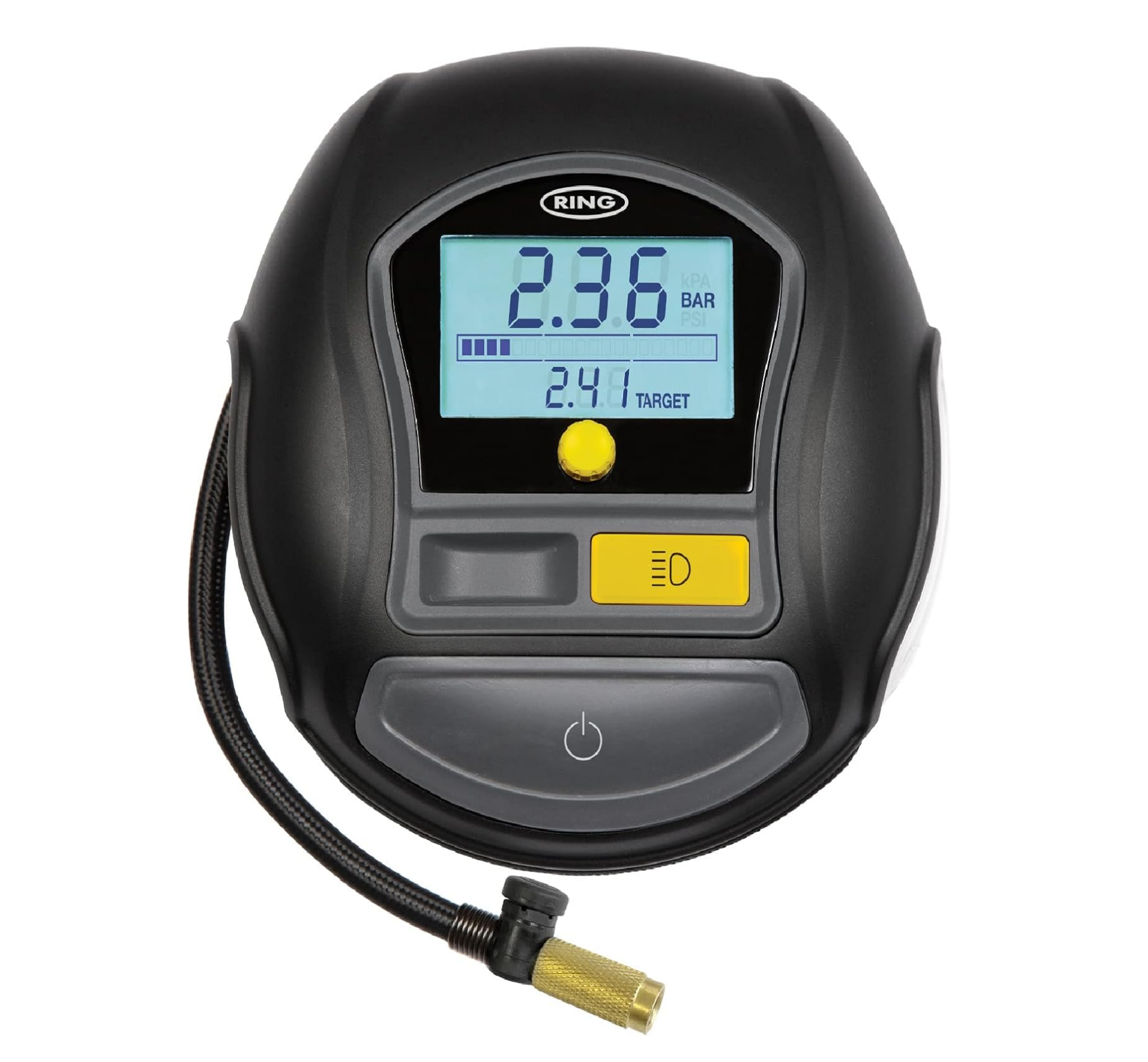 Ring RAC820 12V Heavy-Duty Tyre Inflator – 180W Fast Air Compressor for ...