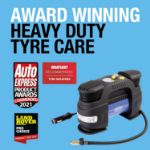 Picture of Ring RAC820 Heavy-Duty 12V Tyre Inflator – 180W Portable Air Compressor for Cars, 4x4, Caravans & Bikes – Fast Inflation, Auto Stop, Digital Gauge, LED Light & Storage Case 