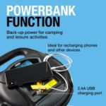 Picture of Ring RAC820 Heavy-Duty 12V Tyre Inflator – 180W Portable Air Compressor for Cars, 4x4, Caravans & Bikes – Fast Inflation, Auto Stop, Digital Gauge, LED Light & Storage Case 