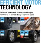 Picture of Ring RAC820 Heavy-Duty 12V Tyre Inflator – 180W Portable Air Compressor for Cars, 4x4, Caravans & Bikes – Fast Inflation, Auto Stop, Digital Gauge, LED Light & Storage Case 