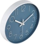 Picture of 12-Inch Silent Wall Clock – Non-Ticking Quartz Movement, Modern Round Decorative Clock for Home, Office, Bedroom – Battery Operated
